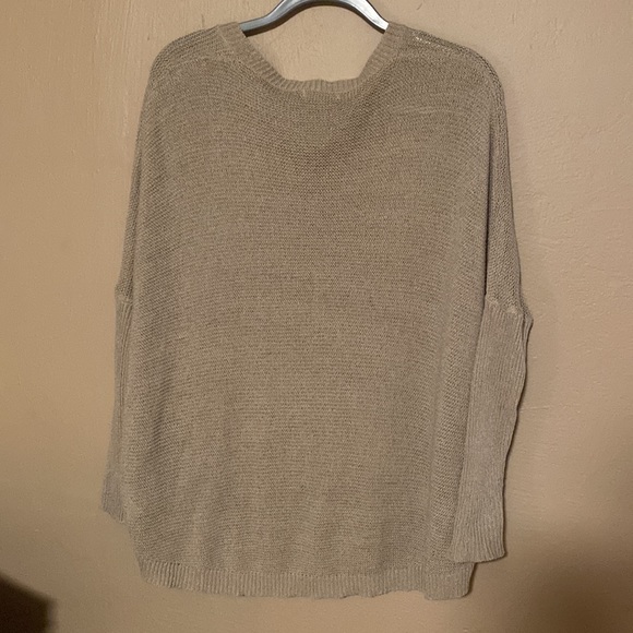 Tan Knitted Sweater / Pullover - Picture 2 of 3